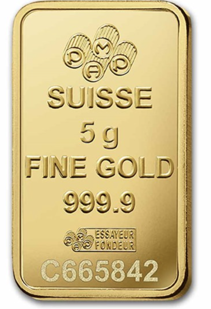 5g Gold Bar